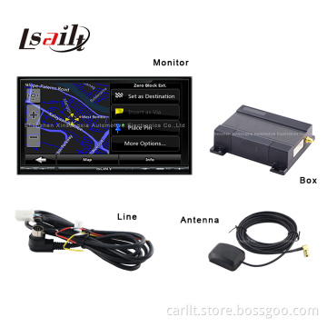GPS Black Box for Philips with 800*480 (Bluetooth option)